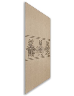 Holzschiebetür Nur Türblatt - Eiche  Model 2063