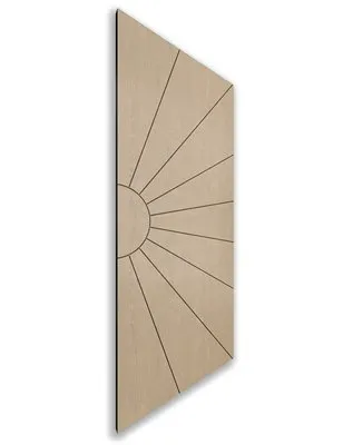 Holzschiebetür Nur Türblatt - Eiche Model 2074