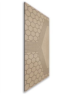 Holzschiebetür Nur Türblatt - Eiche  Model 2080