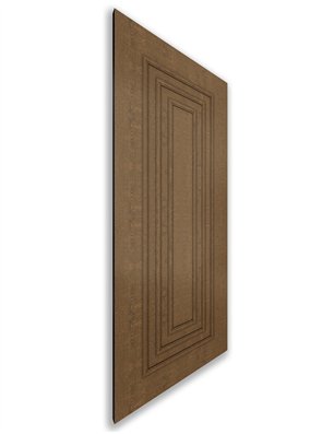 Holzschiebetür Nur Türblatt - Nussbaum  Model 2002