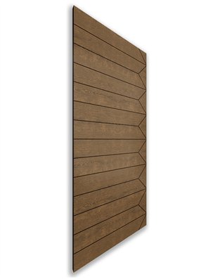 Holzschiebetür Nur Türblatt - Nussbaum  Model 2007