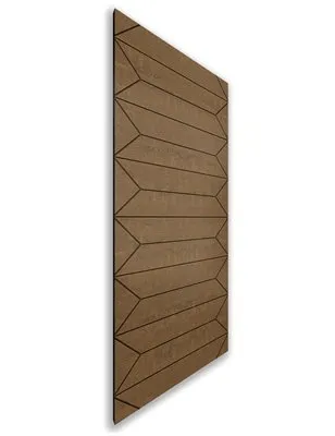 Holzschiebetür Nur Türblatt - Nussbaum Model 2008