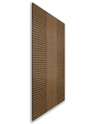 Holzschiebetür Nur Türblatt - Nussbaum  Model 2013