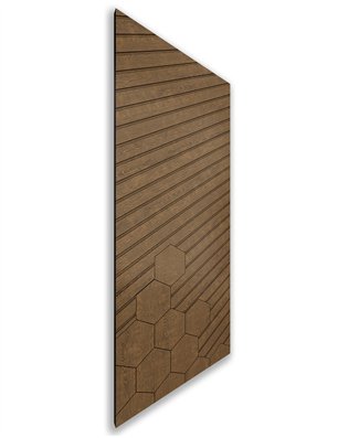 Holzschiebetür Nur Türblatt - Nussbaum  Model 2016