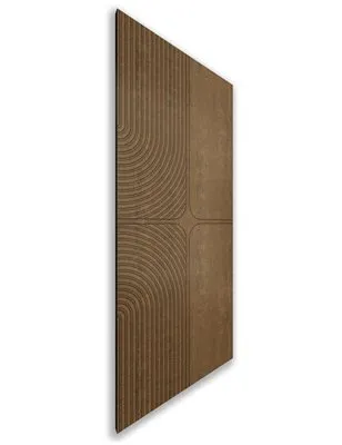 Holzschiebetür Nur Türblatt - Nussbaum Model 2017