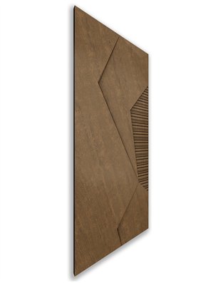 Holzschiebetür Nur Türblatt - Nussbaum  Model 2033