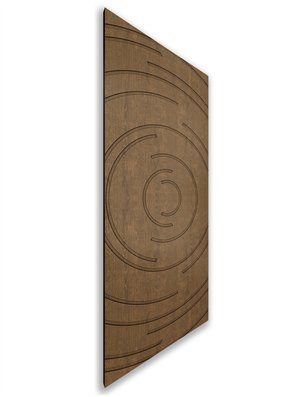 Holzschiebetür Nur Türblatt - Nussbaum  Model 2046