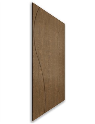 Holzschiebetür Nur Türblatt - Nussbaum  Model 2064