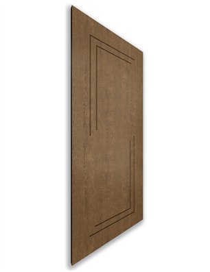 Holzschiebetür Nur Türblatt - Nussbaum  Model 2065