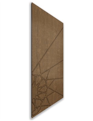 Holzschiebetür Nur Türblatt - Nussbaum  Model 2068
