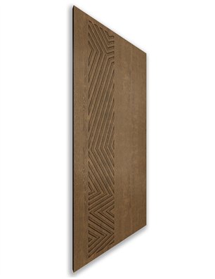 Holzschiebetür Nur Türblatt - Nussbaum  Model 2070