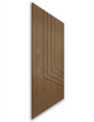 Holzschiebetür Nur Türblatt - Nussbaum  Model 2073