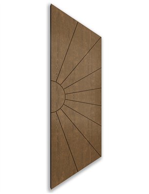 Holzschiebetür Nur Türblatt - Nussbaum  Model 2074