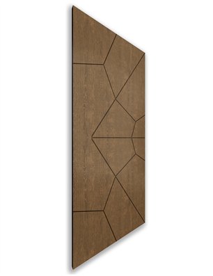 Holzschiebetür Nur Türblatt - Nussbaum  Model 2075