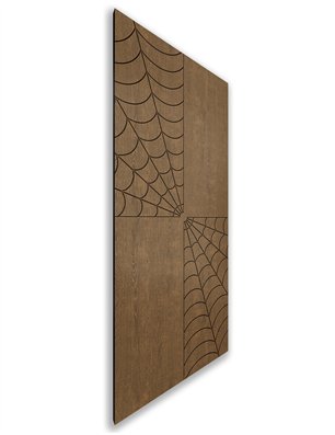 Holzschiebetür Nur Türblatt - Nussbaum  Model 2076