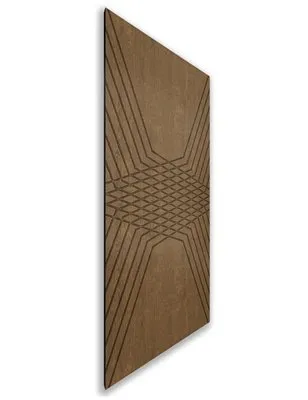 Holzschiebetür Nur Türblatt - Nussbaum Model 2084