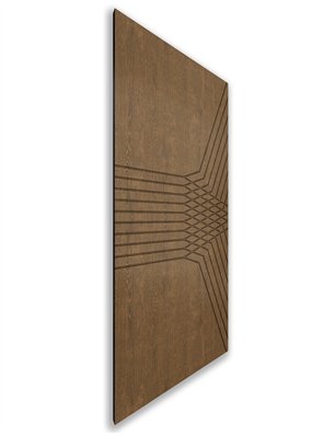 Holzschiebetür Nur Türblatt - Nussbaum  Model 2085