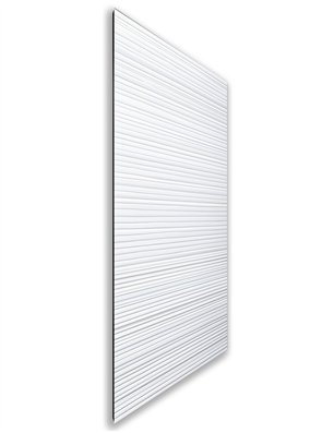 Holzschiebetür Nur Türblatt - Weiss 3D  Model 2011