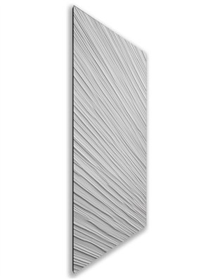 Holzschiebetür Nur Türblatt - Weiss 3D  Model 2040