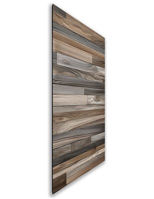 Holzschiebetür Nur Türblatt - Holzkunst  Model 2033