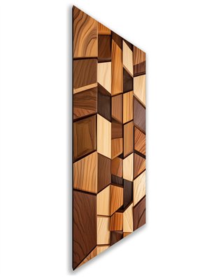 Holzschiebetür Nur Türblatt - Holzkunst  Model 2059