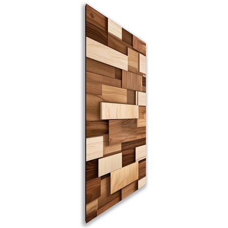 Holzschiebetür Nur Türblatt - Holzkunst  Model 2071