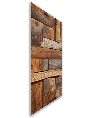 Holzschiebetür Nur Türblatt - Holzkunst  Model 2073