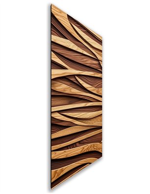 Holzschiebetür Nur Türblatt - Holzkunst  Model 2082
