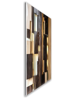 Holzschiebetür Nur Türblatt - Holzkunst  Model 2097