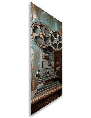 Holzschiebetür Nur Türblatt - Vintage  Model 2036