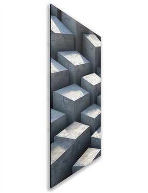 Holzschiebetür Nur Türblatt - Beton und Stein  Model 2011