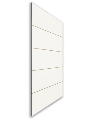 Holzschiebetür Nur Türblatt - Design-Linien  Model 2002