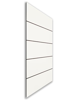 Holzschiebetür Nur Türblatt - Design-Linien  Model 2004
