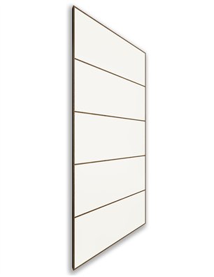 Holzschiebetür Nur Türblatt - Design-Linien  Model 2039