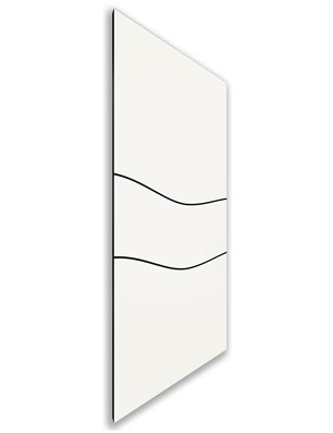 Holzschiebetür Nur Türblatt - Design-Linien  Model 2057
