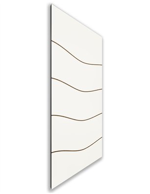Holzschiebetür Nur Türblatt - Design-Linien  Model 2063