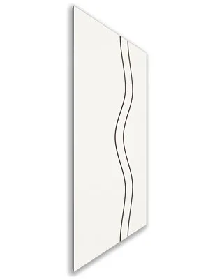 Holzschiebetür Nur Türblatt - Design-Linien Model 2068