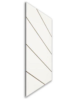 Holzschiebetür Nur Türblatt - Design-Linien  Model 2075