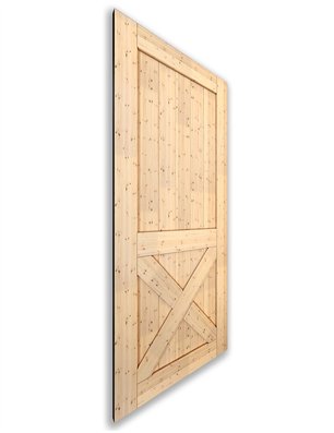 Holzschiebetür Nur Türblatt - Country  Model 2005