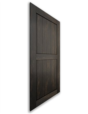 Holzschiebetür Nur Türblatt - Country  Model 2038