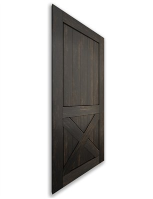 Holzschiebetür Nur Türblatt - Country  Model 2041