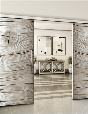 Holzschiebetür Slim-Line - Holzkunst  Model 3100