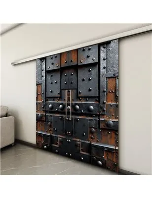 Holzschiebetür Slim-Line - Industrie Model 4047