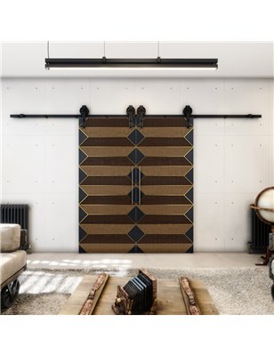 Holzschiebetür Barn-Line - Holz-Mix  Model 3008-2