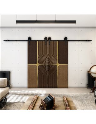 Holzschiebetür Barn-Line - Holz-Mix  Model 3017-2