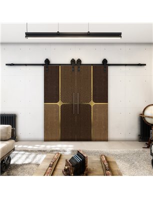 Holzschiebetür Barn-Line - Holz-Mix  Model 3017-2