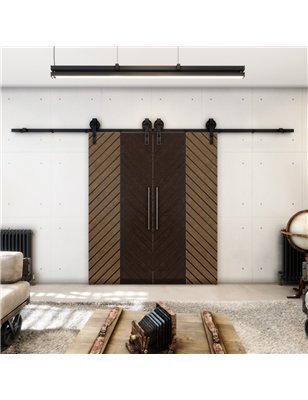 Holzschiebetür Barn-Line - Holz-Mix  Model 3024-2