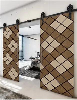 Holzschiebetür Barn-Line - Holz-Mix Model 3025