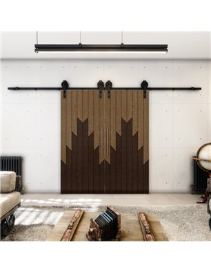 Holzschiebetür Barn-Line - Holz-Mix  Model 3039-2
