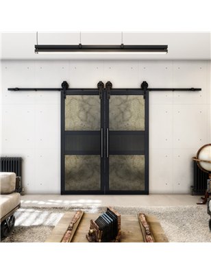 Holzschiebetür Barn-Line - Holz-Mix  Model 3042-2